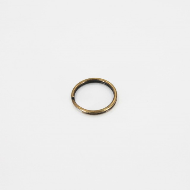 Argola Chaveiro 7122 - 22mm Ouro Velho